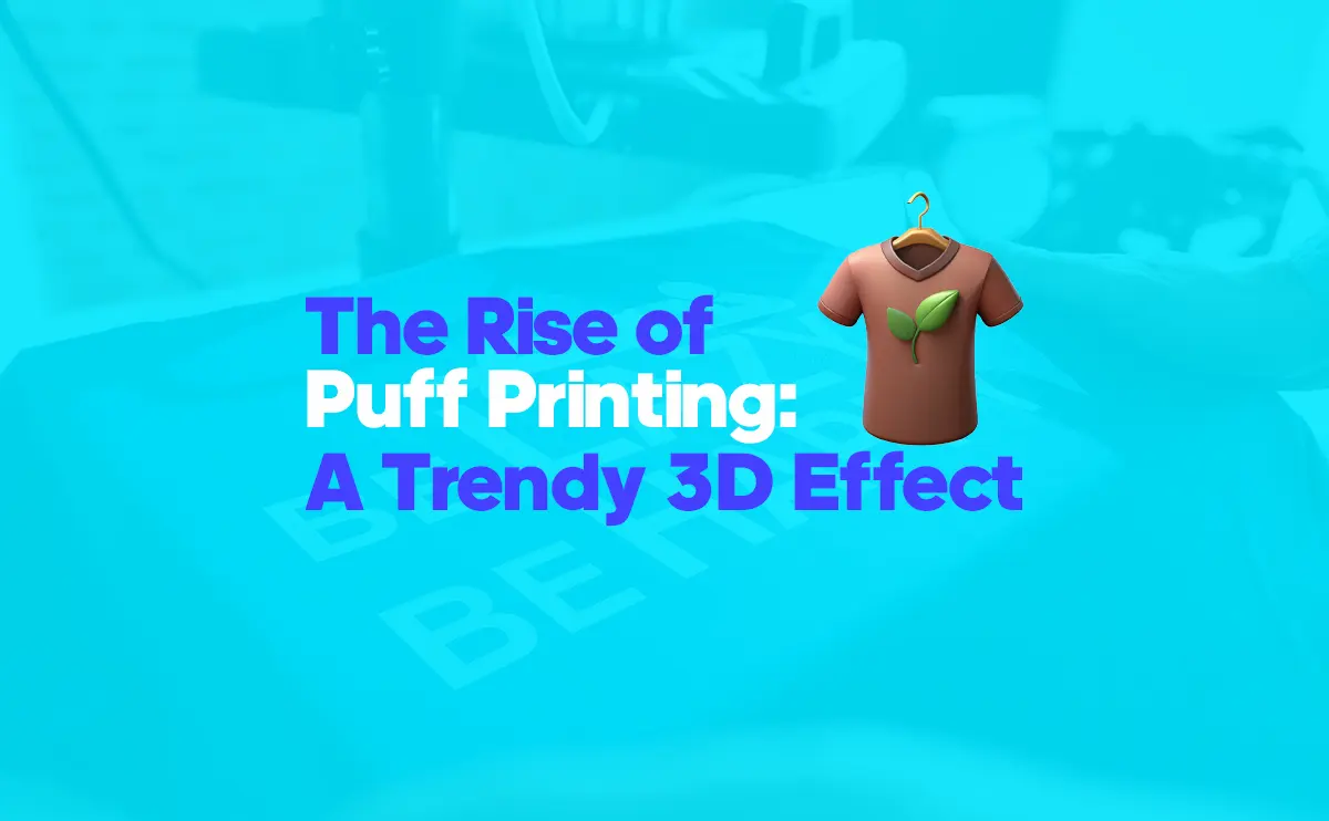 An image about 3d puff print on demand.