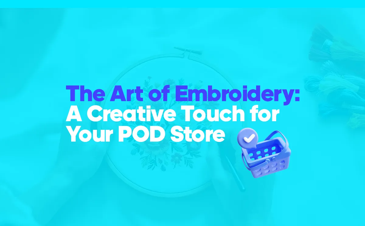 Explore print on demand products with embroidery for unique designs that capture attention.